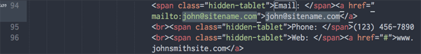 Налаштування HTML шаблону