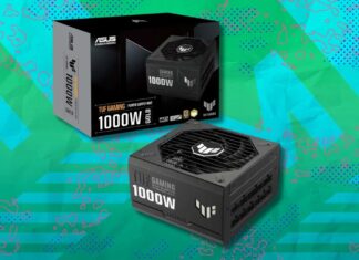 ASUS TUF Gaming 1000 Gold-voedingsdeal: $ 43 besparen op een premium PSU